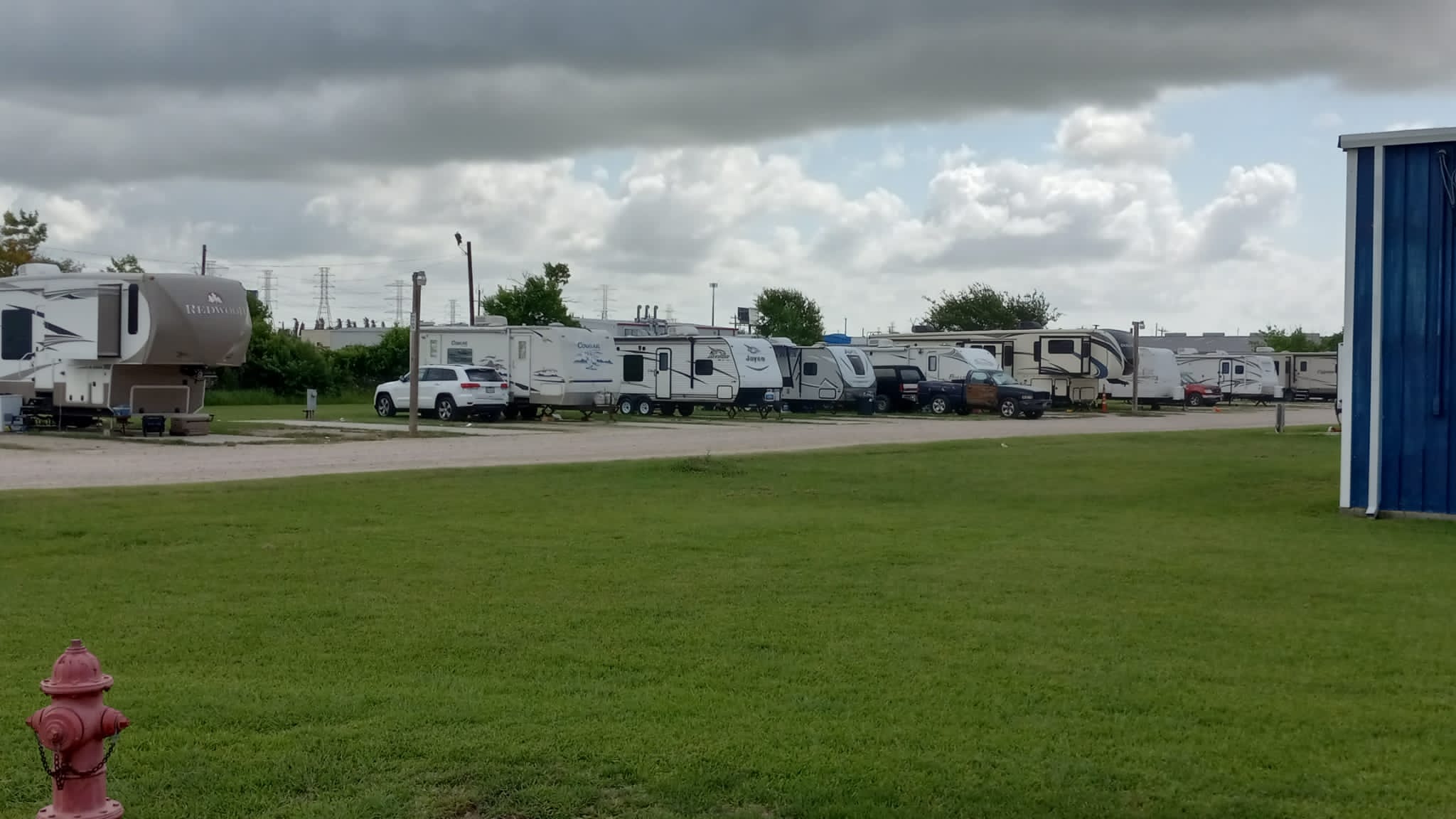 RV park in Surfside Beach TX Image